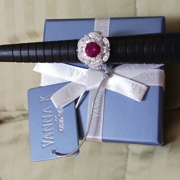 Vanna K Ruby Ring Size 6 - Picture 6 of 12